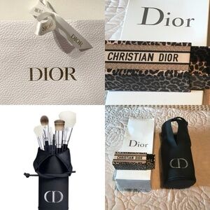 NEW DIOR Designer Makeup Case💄 Set/2